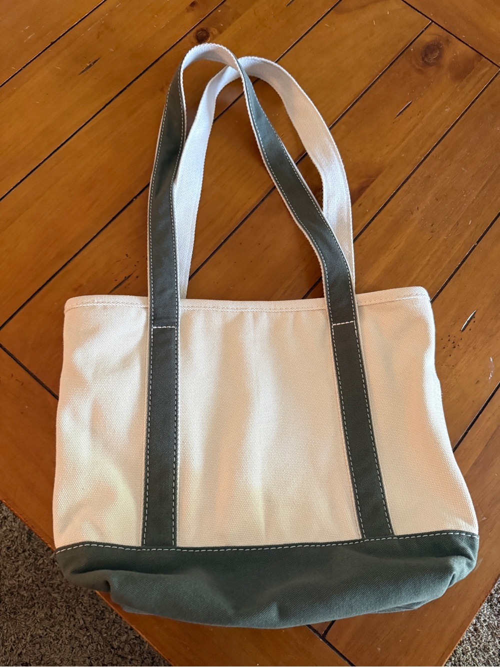 Lands' End Medium Canvas Tote - Picture 3 of 6